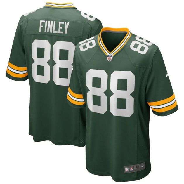 mens nike jermichael finley green green bay packers game retired player jersey